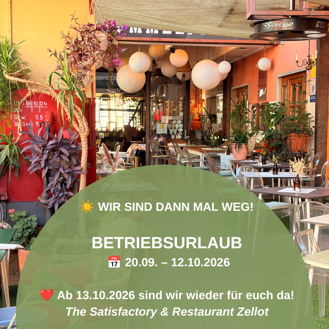 Betriebsurlaub Restaurants